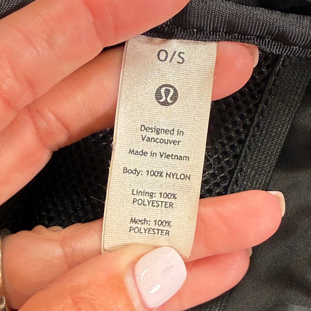 Lululemon Black Travel Crossbody Belt Bag One Size - Picture 6 of 10